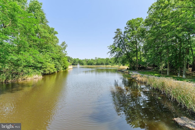 12560 Kempston Ln, Woodbridge, VA 22192 - water view featuring a forest