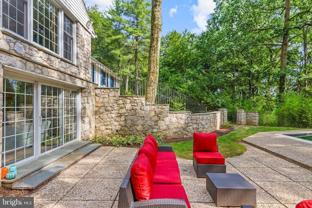 13 Weirwood Rd, Wayne, PA 19087 - view of patio / terrace