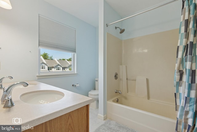 243 Prince William Way, Chalfont, PA 18914 - bathroom featuring shower / tub combo with curtain and vanity