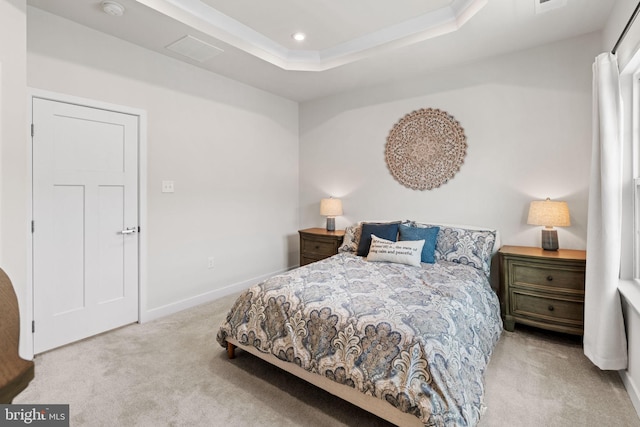 28 Boot Ln, Gilbertsville, PA 19525 - carpeted bedroom featuring recessed lighting and a raised ceiling