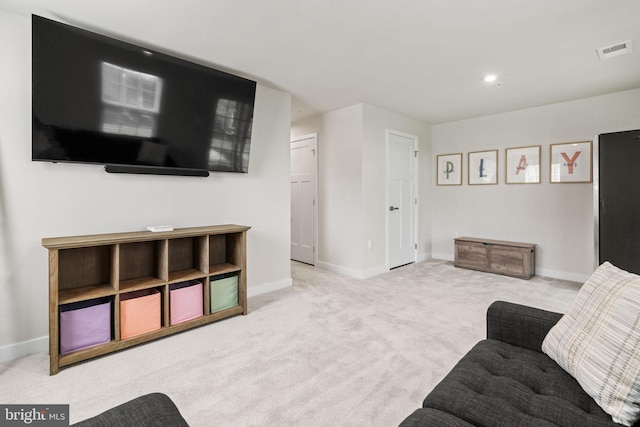 28 Boot Ln, Gilbertsville, PA 19525 - living room featuring carpet floors and baseboards