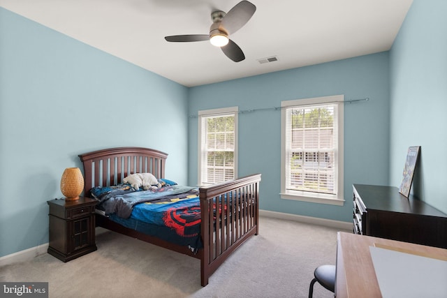 14512 Penderlea Ct, Gainesville, VA 20155 - bedroom featuring carpet floors and a ceiling fan