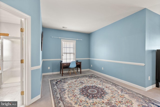 14512 Penderlea Ct, Gainesville, VA 20155 - sitting room featuring baseboards and carpet floors