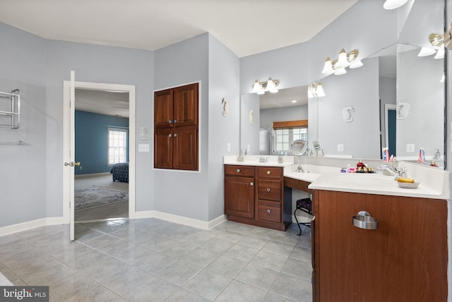 14512 Penderlea Ct, Gainesville, VA 20155 - bathroom featuring vanity and tile patterned floors