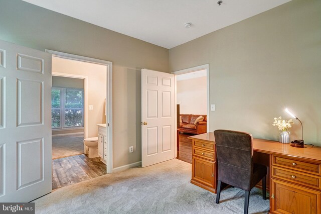 6532 Grange Ln Unit 103, Alexandria, VA 22315 - office space featuring light colored carpet and baseboards