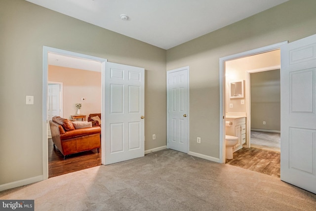 6532 Grange Ln Unit 103, Alexandria, VA 22315 - bedroom featuring carpet and ensuite bathroom