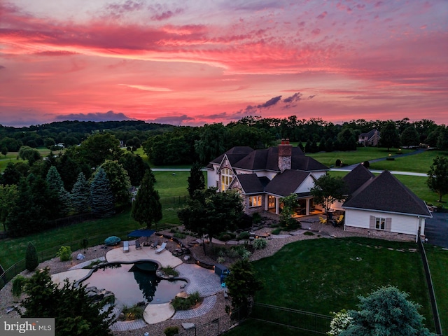 2740 Allen Glen Dr, Mechanicsburg, PA 17055 - aerial overview of property's location