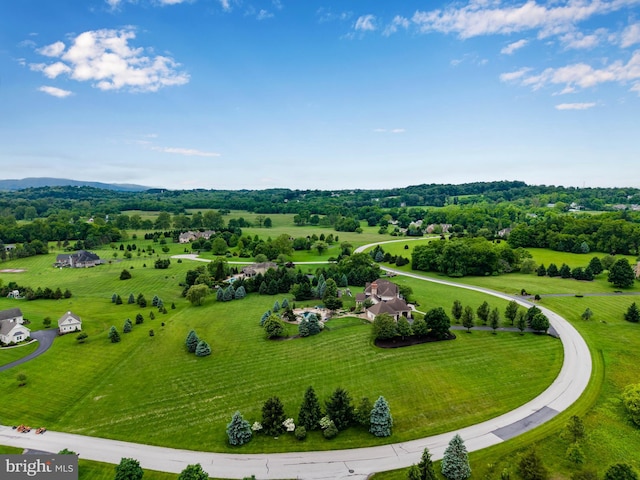 2740 Allen Glen Dr, Mechanicsburg, PA 17055 - aerial view of sparsely populated area with a tree filled landscape