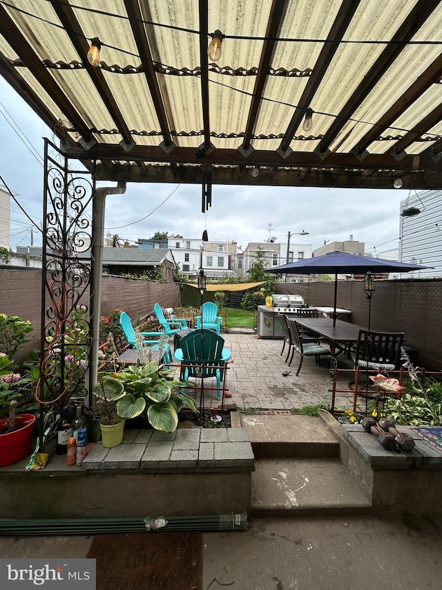 3030 Edgemont St, Philadelphia, PA 19134 - view of patio with outdoor dining space