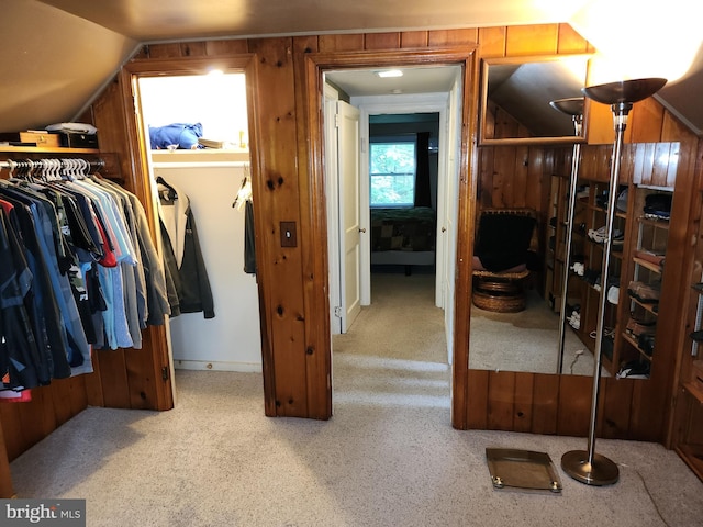 540 Weadley Rd, King Of Prussia, PA 19406 - spacious closet featuring carpet flooring and vaulted ceiling