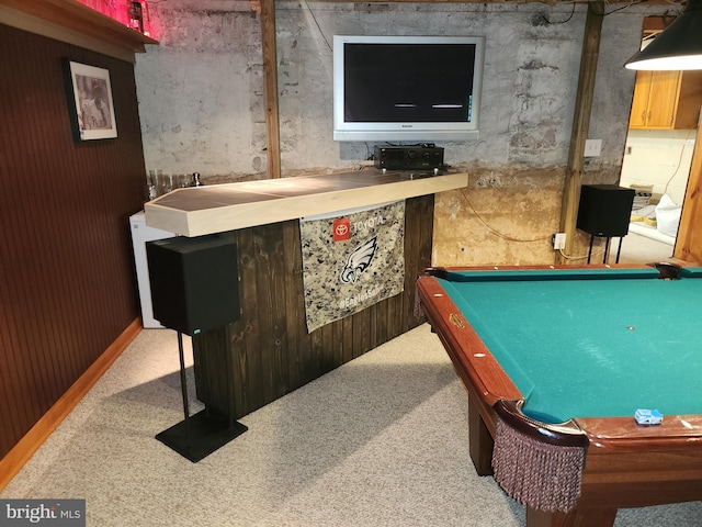 540 Weadley Rd, King Of Prussia, PA 19406 - recreation room featuring billiards and carpet