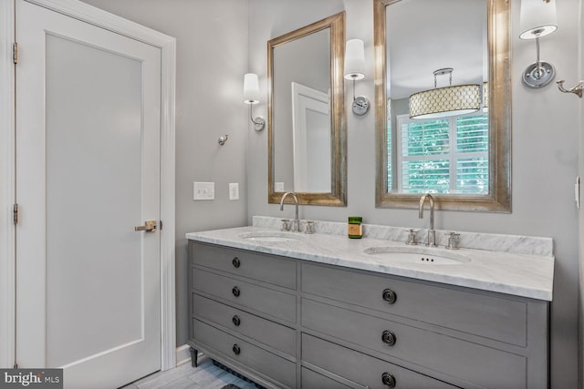 47643 Rhyolite Pl, Sterling, VA 20165 - full bathroom with double vanity
