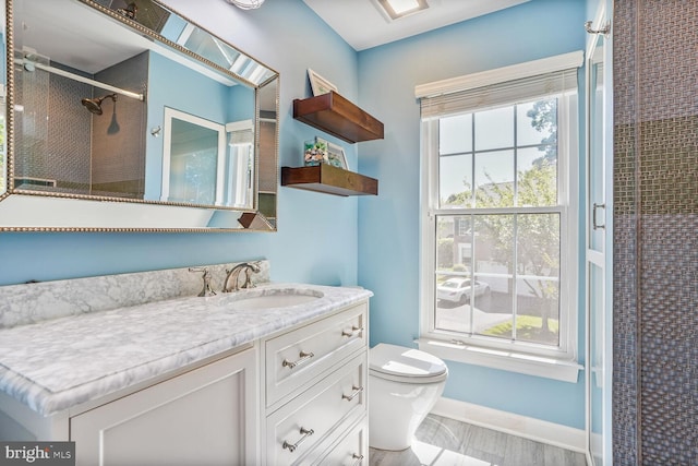 47643 Rhyolite Pl, Sterling, VA 20165 - bathroom with vanity and tiled shower
