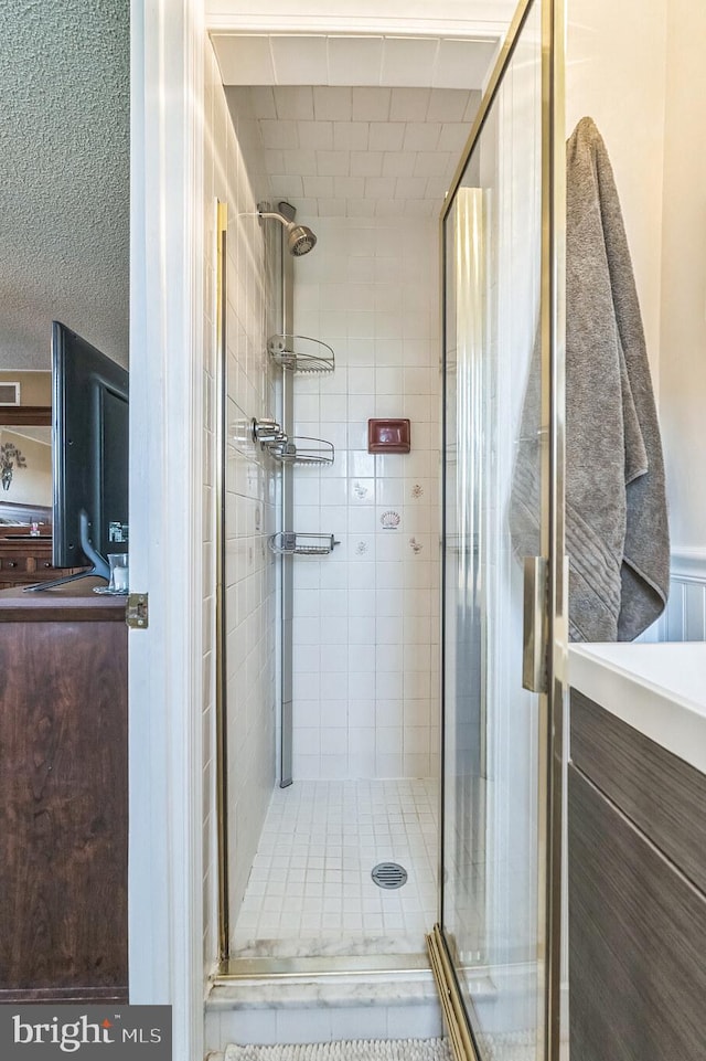 8905 Dewees St, Philadelphia, PA 19152 - full bath featuring a shower stall