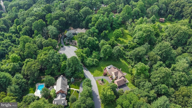 14 Quail Ridge Dr, Reading, PA 19607 - aerial view of property's location featuring a forest