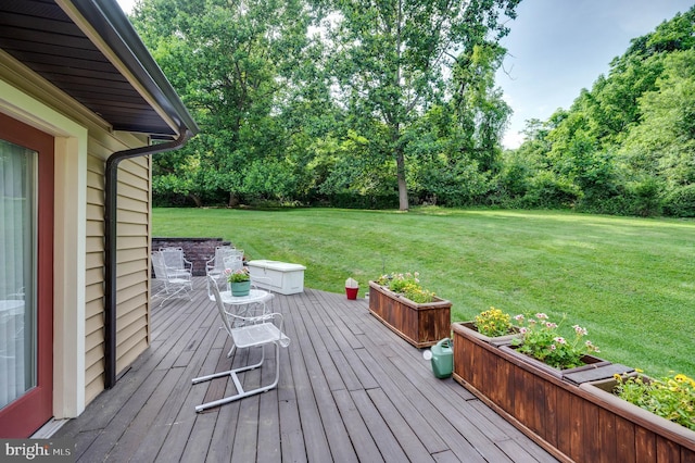 14 Quail Ridge Dr, Reading, PA 19607 - wooden terrace featuring a lawn