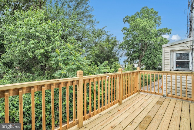 4641 Fernhill Rd, Philadelphia, PA 19144 - view of wooden deck