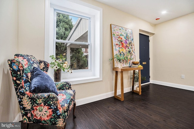 4641 Fernhill Rd, Philadelphia, PA 19144 - living area with baseboards and wood finished floors