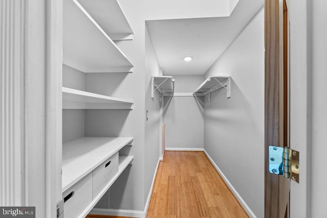 8308 Flower Ave Unit 403, Takoma Park, MD 20912 - walk in closet with light wood-style flooring