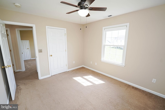 1322 Aspen Dr, Salisbury, MD 21804 - unfurnished bedroom featuring carpet flooring and ceiling fan