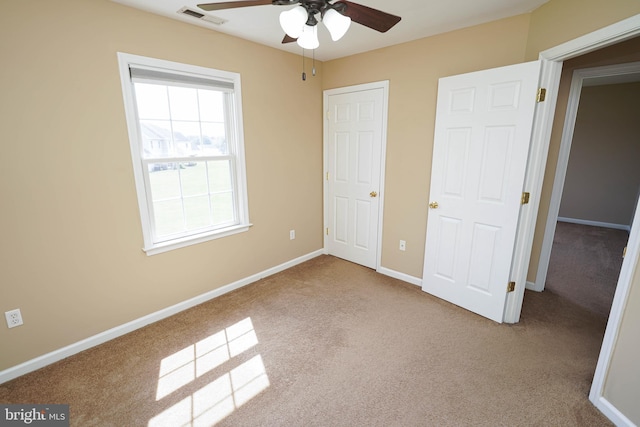 1322 Aspen Dr, Salisbury, MD 21804 - unfurnished bedroom featuring carpet floors and ceiling fan
