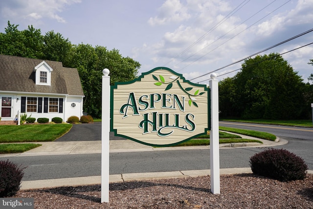1322 Aspen Dr, Salisbury, MD 21804 - view of community / neighborhood sign