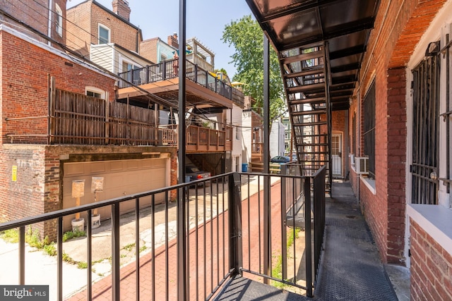 1833 S St NW Unit 2, Washington, DC 20009 - view of balcony