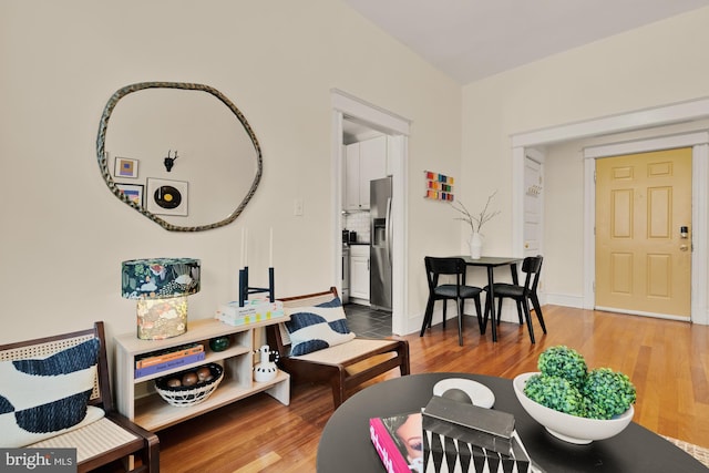 1833 S St NW Unit 2, Washington, DC 20009 - living area featuring wood finished floors