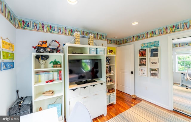 1421 Custom House Sq, Bensalem, PA 19020 - living room featuring light wood-style floors and recessed lighting