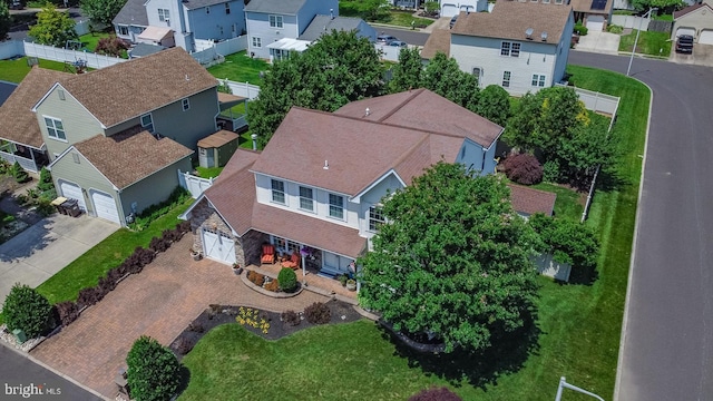 1421 Custom House Sq, Bensalem, PA 19020 - aerial perspective of suburban area