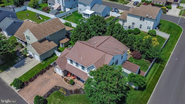 1421 Custom House Sq, Bensalem, PA 19020 - aerial perspective of suburban area