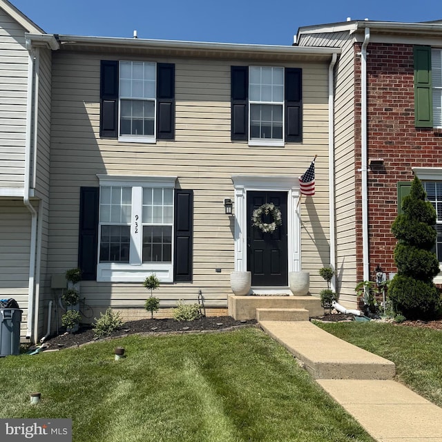 932 Gainsborough Ct, Bel Air, MD 21014 - view of front facade featuring a front lawn