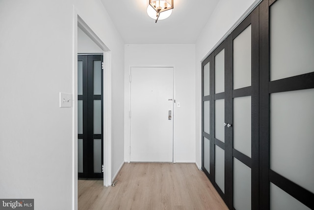 5500 Holmes Run Pkwy Unit 1103, Alexandria, VA 22304 - hall with light wood finished floors and baseboards