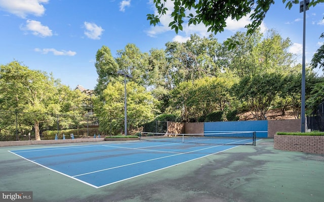 5500 Holmes Run Pkwy Unit 1103, Alexandria, VA 22304 - view of tennis court with community basketball court
