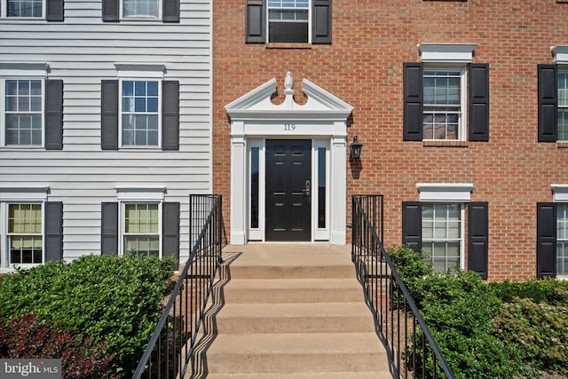 119 Prosperity Ave SE Unit C, Leesburg, VA 20175 - entrance to property with brick siding