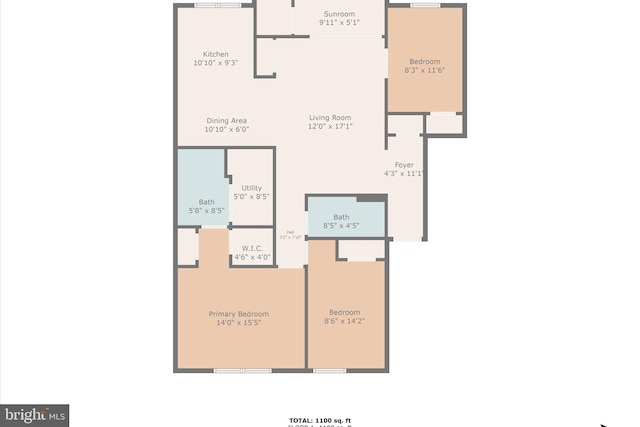 119 Prosperity Ave SE Unit C, Leesburg, VA 20175 - view of home floor plan