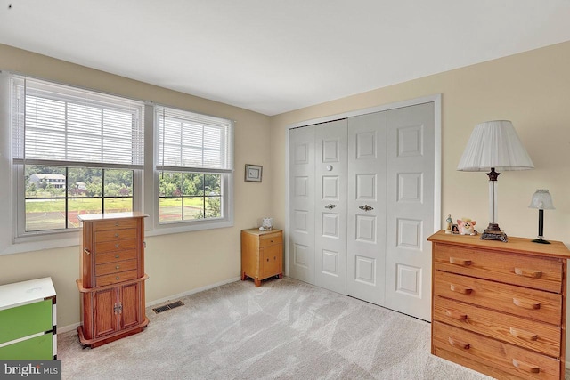 78 Kent Ave, Marlton, NJ 08053 - bedroom featuring multiple windows, light colored carpet, and a closet