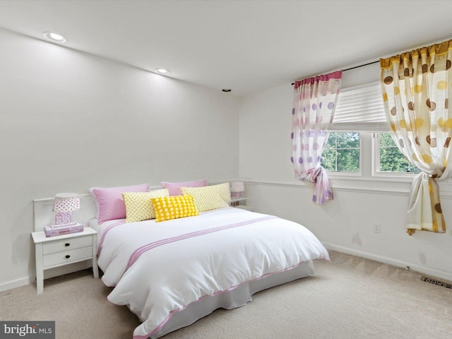 1505 Ridge Forest Way, Hanover, MD 21076 - carpeted bedroom with baseboards and recessed lighting