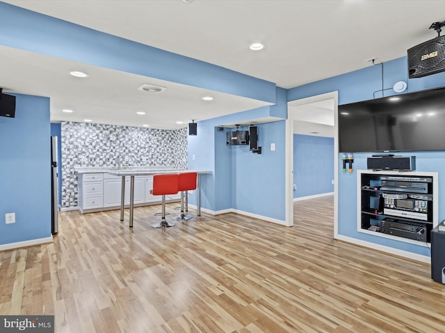 1505 Ridge Forest Way, Hanover, MD 21076 - unfurnished office featuring light wood-type flooring and recessed lighting