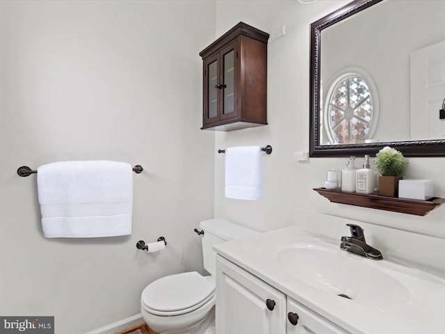 1505 Ridge Forest Way, Hanover, MD 21076 - half bath featuring toilet and vanity