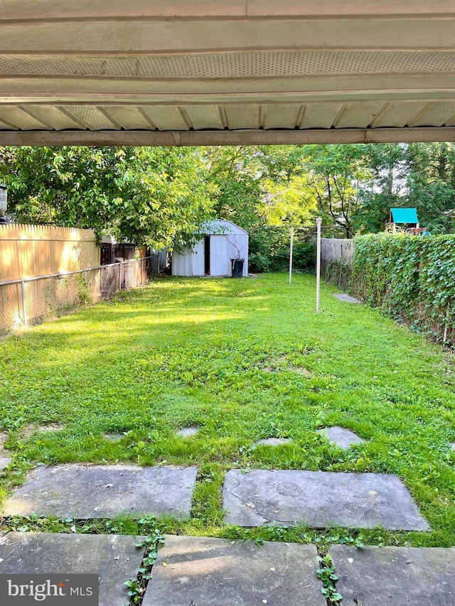 363 New St, Pottstown, PA 19464 - view of yard with a storage unit