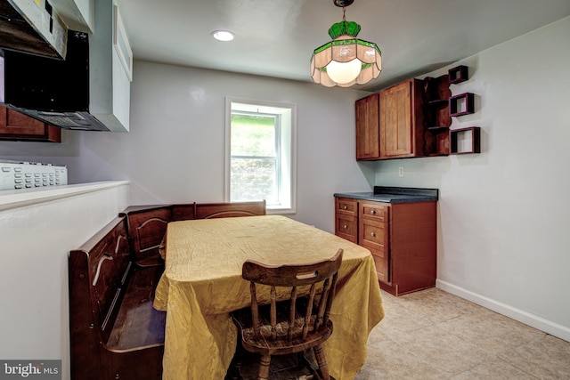 328 E Logan St, Bellefonte, PA 16823 - dining area featuring baseboards and recessed lighting