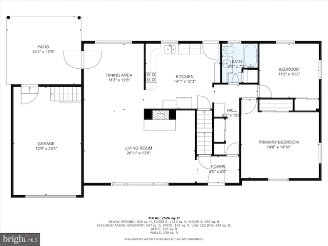 1402 Springside Dr, Lancaster, PA 17603 - view of property floor plan