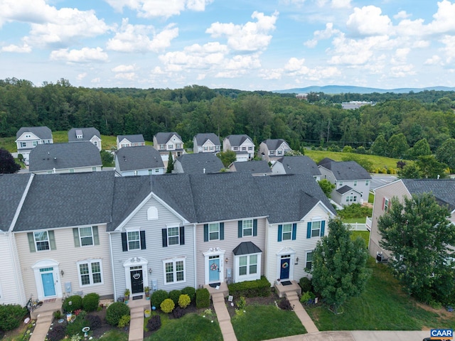2140 Elm Tree Knl, Charlottesville, VA 22911 - aerial view of residential area featuring a forest