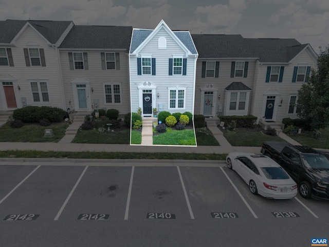 2140 Elm Tree Knl, Charlottesville, VA 22911 - townhome / multi-family property featuring uncovered parking and entry steps