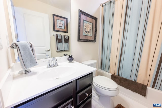 2140 Elm Tree Knl, Charlottesville, VA 22911 - full bath with vanity and shower / tub combo with curtain