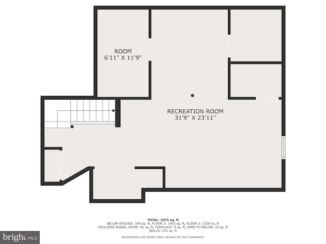 441 Barker Dr, West Chester, PA 19380 - view of floor plan / room layout