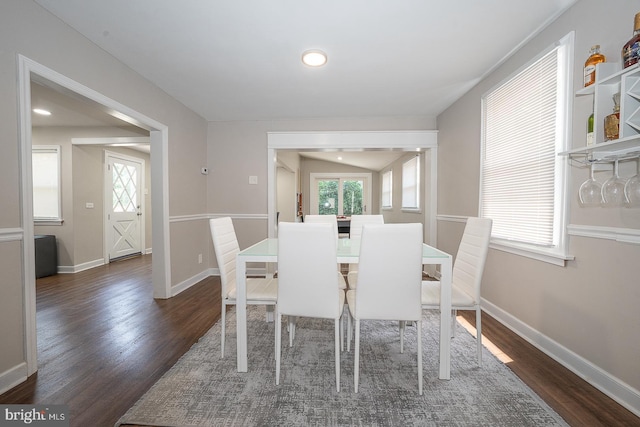 10 Holbrook Rd, Havertown, PA 19083 - dining area with wood finished floors and recessed lighting