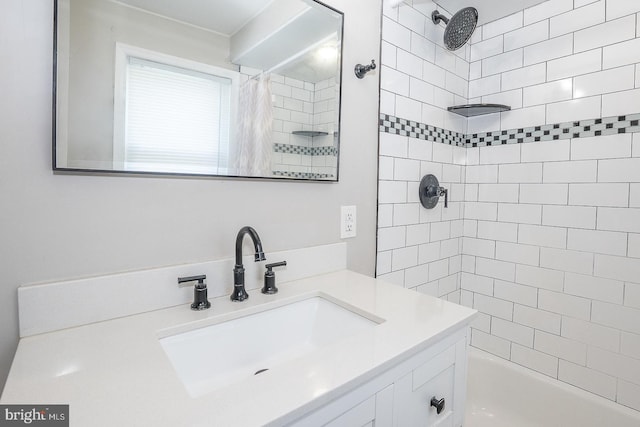 10 Holbrook Rd, Havertown, PA 19083 - bathroom featuring vanity and shower / tub combo with curtain