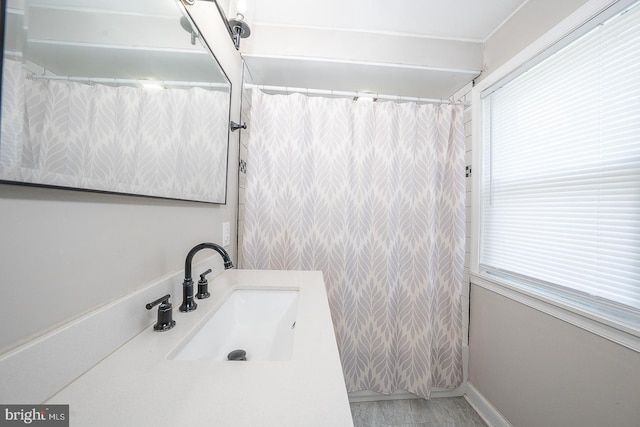10 Holbrook Rd, Havertown, PA 19083 - full bath featuring vanity and baseboards